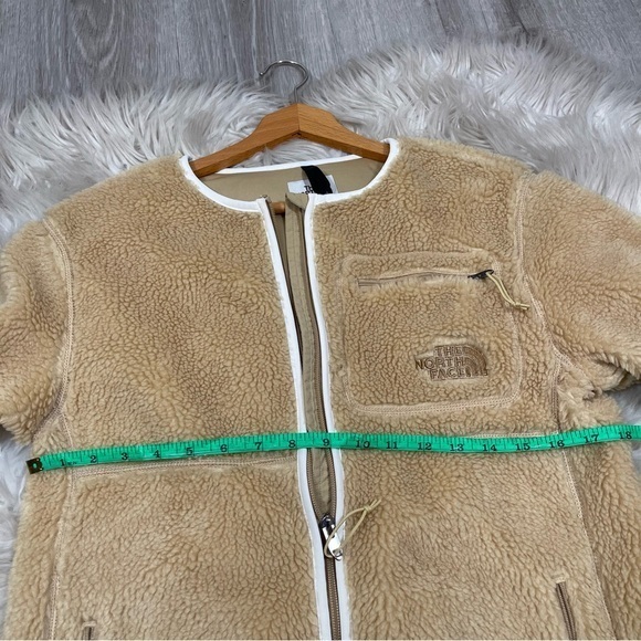 The‎ North Face Khaki Extreme Pile Coat xs - Picture 2 of 10